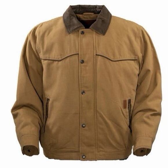 Outback Trading Company Other - Outback Trading Company Trailblazer Canvas Tan Cotton Mens Jacket